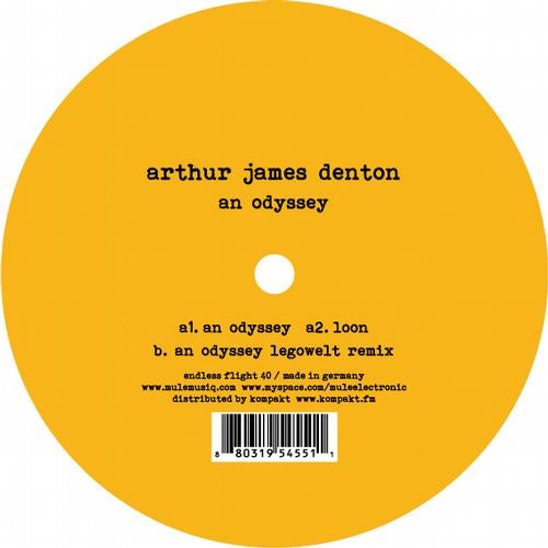Arthur James Denton/an Odyssey