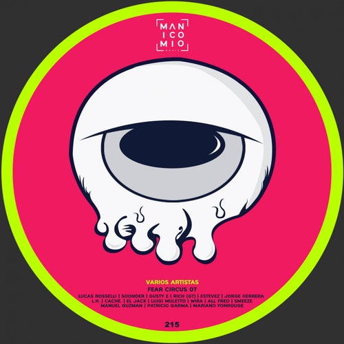 Fear Circus 07 MM215 FLAC - Manicomio Music (Minimal / Deep Tech) Album Cover