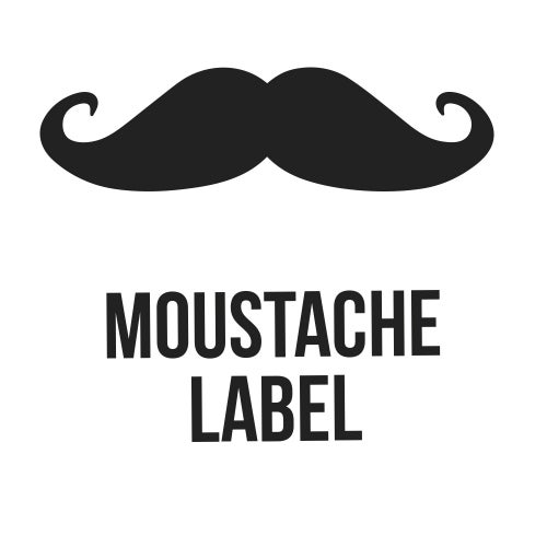 Moustache Label