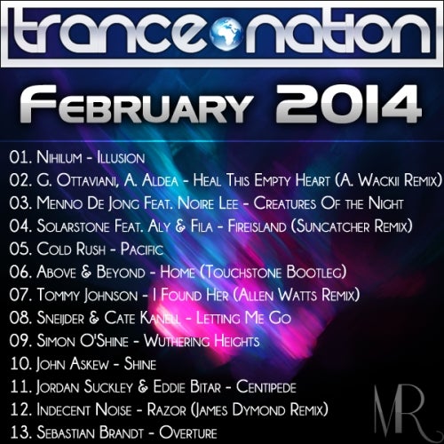 Trance Nation Compilation : February 2014