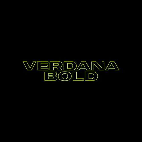 Verdana Bold