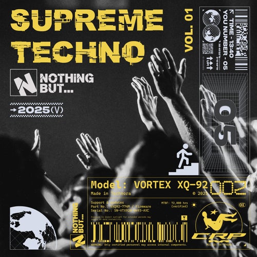 Nothing But... Supreme Techno, Vol. 01