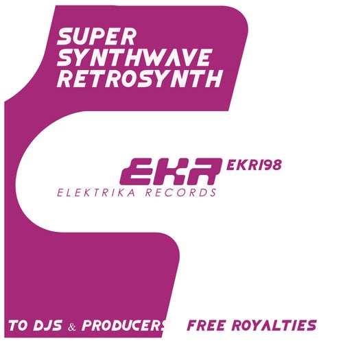 Cover art for SUPER SYNTHWAVE-RETROSYNTH LOOPS