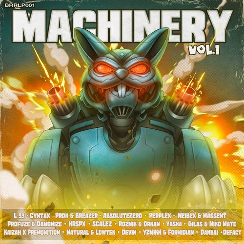 Cover art for Machinery Vol.1