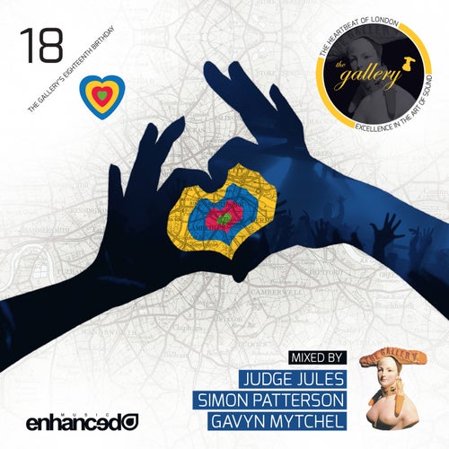 Cover art for The Gallery - 18 Years Mixed By Judge Jules, Simon Patterson & Gavyn Mytchel