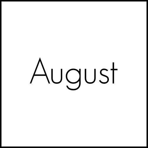 Andi Lehner's DJ Charts - August