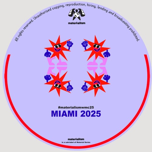 Miami Stars [Materialism] (2025) - Tech House,Minimal / Deep Tech albüm kapağı