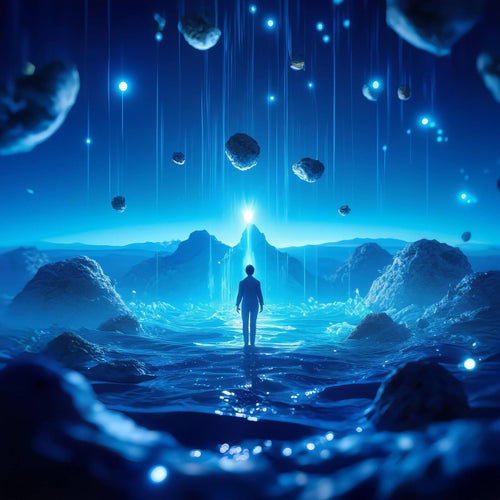 Gravity in blue