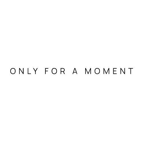 Only For A Moment