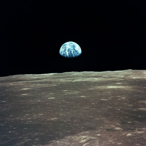COSMOLOGY - A VIEW FROM THE MOON