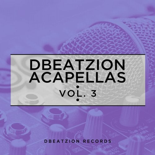Cover art for Dbeatzion Acapellas Vol. 3