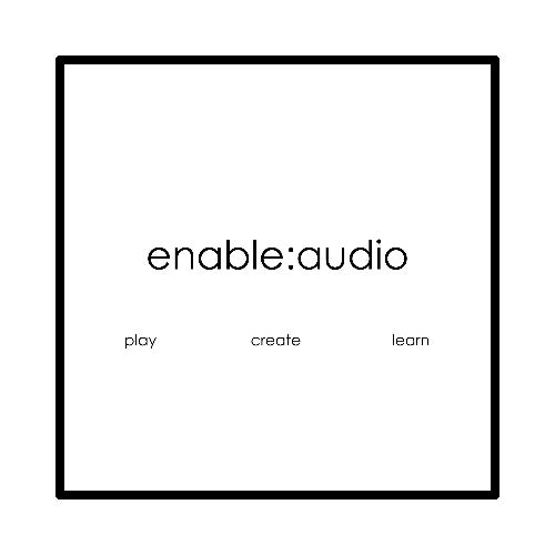 Enable Audio