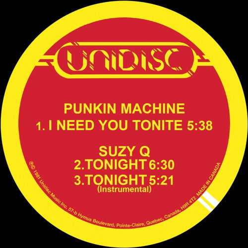 I Need You Tonite / Tonight