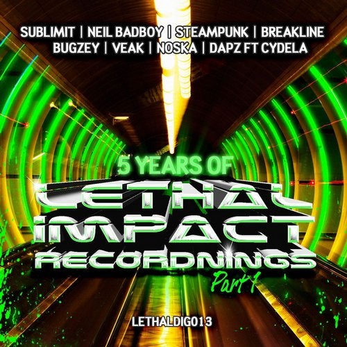 Cover für 5 Years of Lethal Impact Recordings - pt 1