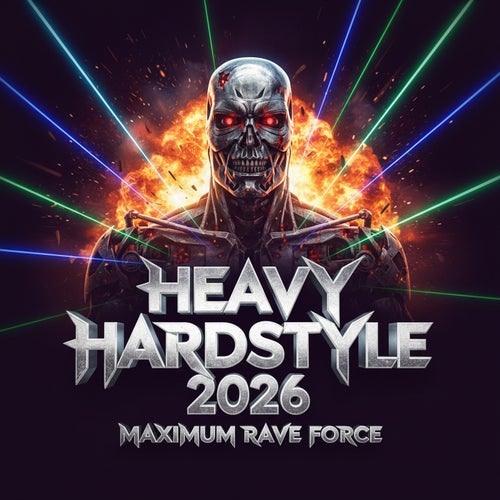HEAVY HARDSTYLE 2026 - Maximum Rave Force (2026) - Treasure Records (Hard Dance / Hardcore / Neo Rave,Deep House,Hard Techno) Album Cover