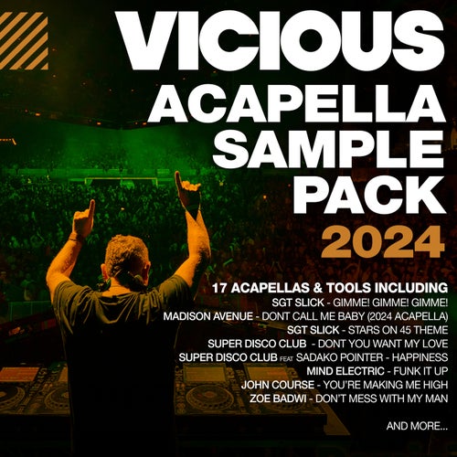 Cover art for Vicious Acapella Sample Pack 2024