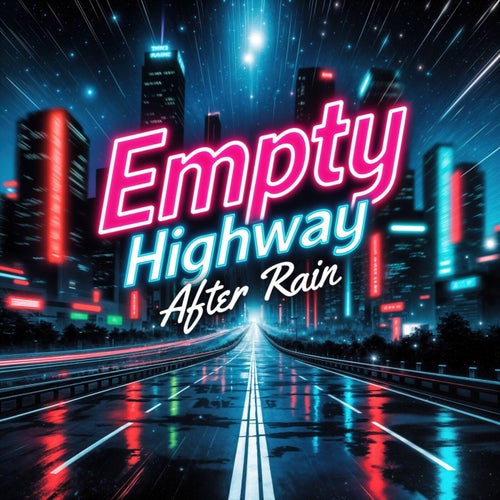 Empty Highway After Rain