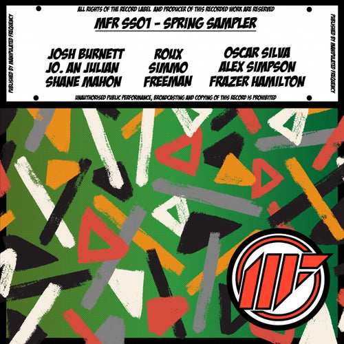 Cover art for MFR Spring Sampler 01