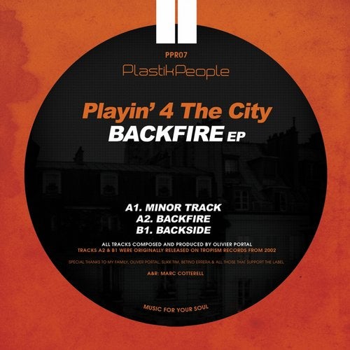 Cover art for Backfire