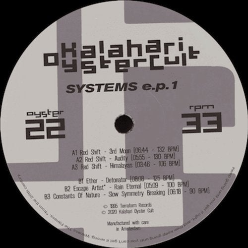 Cover art for Systems e.p. 1
