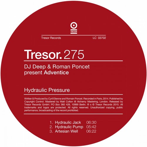Dj Deep & Roman Poncet Present Adventice: Hydraulic Pressure
