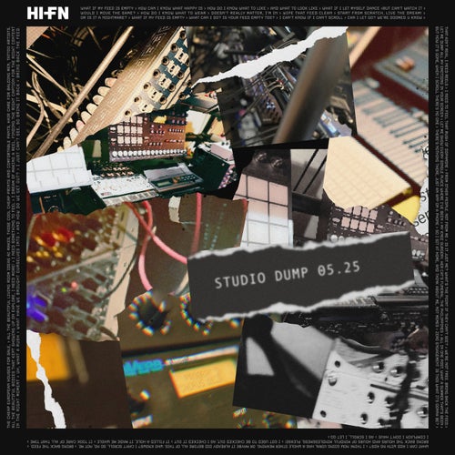 STUDIO DUMP 05.25