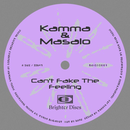 Can't Fake The Feeling - Radio Mix