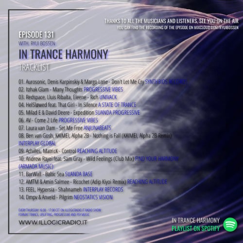 IN TRANCE HARMONY 131