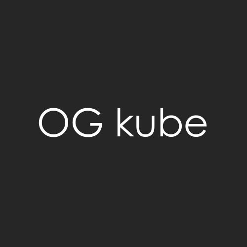 OG kube