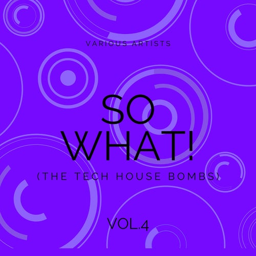 SO WHAT! (The Tech House Bombs), Vol. 4