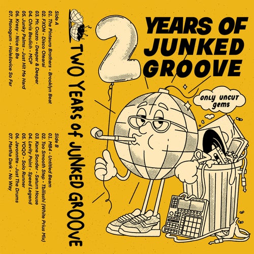 Two Years of Junked Groove JGRVTAPE002 FLAC - Junked Groove (Deep House,House,Minimal / Deep Tech,Tech House) Album Cover