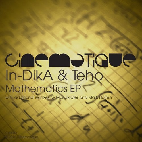 Cover art for Mathematics EP
