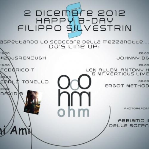 FEDERICO T @ APERITIVO OHM COLLECTIVE