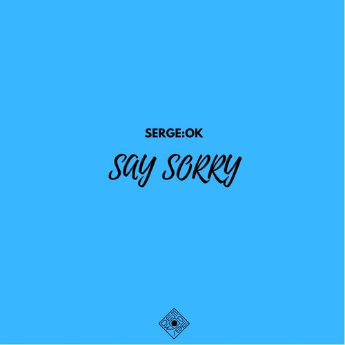 Cover art for Say Sorry