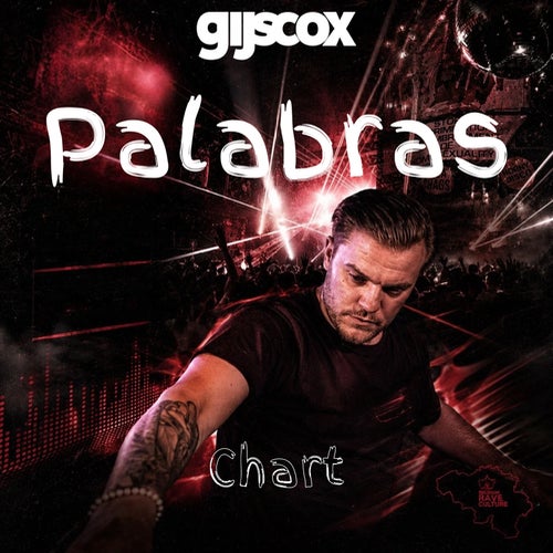 Gijs Cox Palabras Chart - (Techno (Peak Time / Driving),Techno (Raw / Deep / Hypnotic),Hard Dance / Hardcore / Neo Rave,Tech House,Electro (Classic / Detroit / Modern),Trance (Main Floor),Dance / Pop) Album Cover