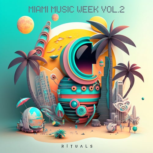 Miami Music Week Vol. 2 (2025) - Tech House albüm kapağı