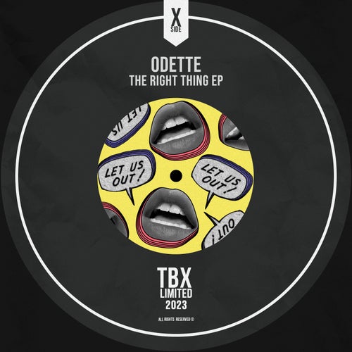 Cover art for The Right Thing EP