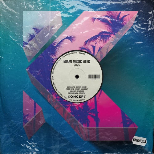 Miami Music Week 2025 [KONCEPT MUSIK] - Minimal / Deep Tech albüm kapağı