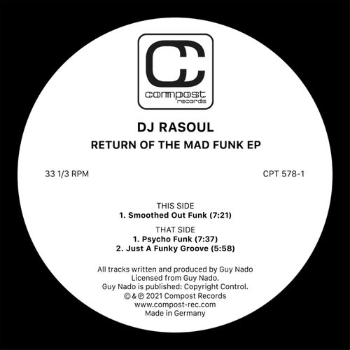 Cover art for Return Of The Mad Funk EP