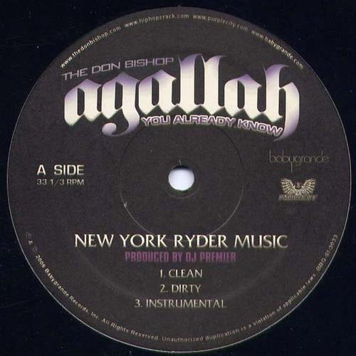 NY Ryder Music (12")