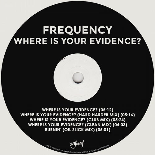 Where Is Your Evidence?