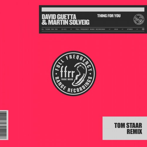 Thing For You (Tom Staar Remix; Extended)