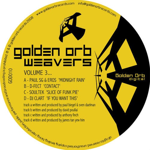 Gold Orb Weavers Volume 3