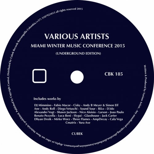 Miami Winter Music Conference 2015 (Underground Edition)