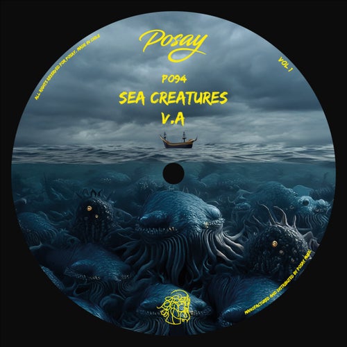 Sea Creatures Vol 1 [Posay Music] (2025) - Tech House,Deep House,Minimal / Deep Tech albüm kapağı