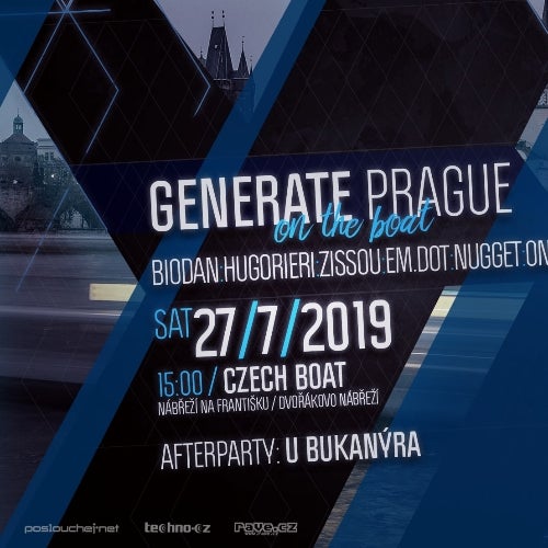 Generate Prague on the boat 2019