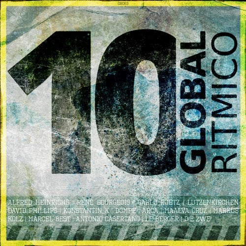 Cover art for David Phillips Pres. 10 Years Global Ritmico