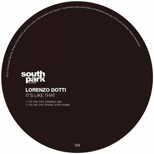 Cover art for It's Like That