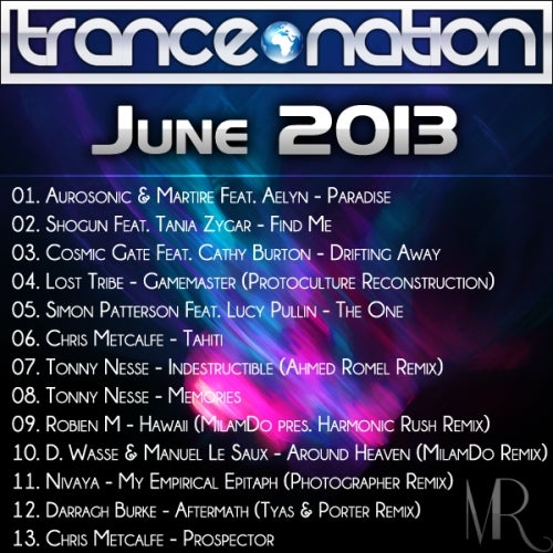 Trance Nation Compilation : June 2013