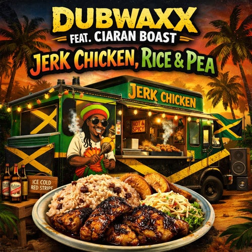 Jerk Chicken, Rice & Pea